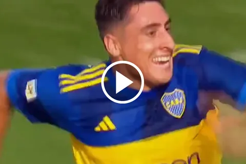 VIDEO | Miguel Merentiel empató el Boca-River tras una gran jugada de Advíncula