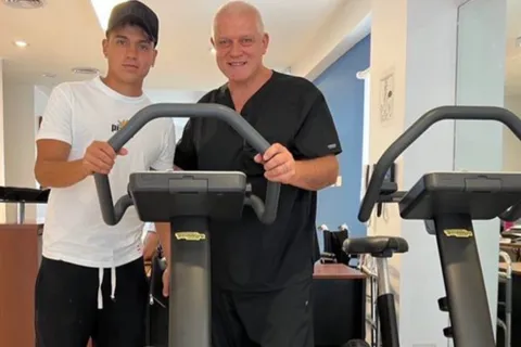 Zeballos comenzó la rehabilitación: el especial mensaje del Dr. Batista para el "Changuito"