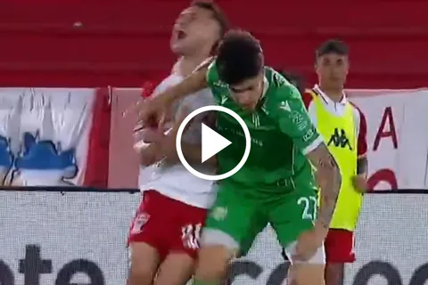 Increíble: Boca cedió a Gabriel Vega, juega muy poco y lo expulsaron al minuto de haber entrado