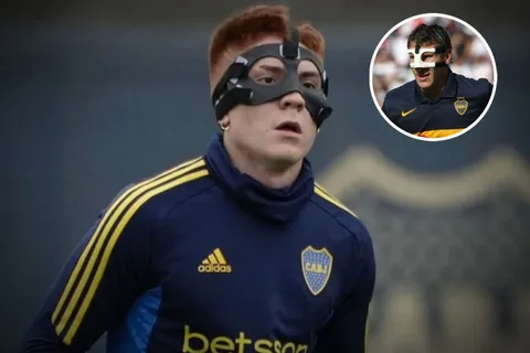 Barco no sería el primero: otros 4 jugadores de Boca que jugaron con máscara