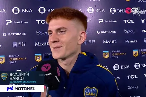 Valentín Barco en Boca