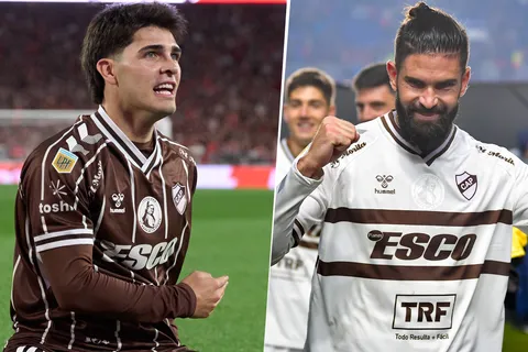 Vicente Taborda y Nicolás Orsini en Platense