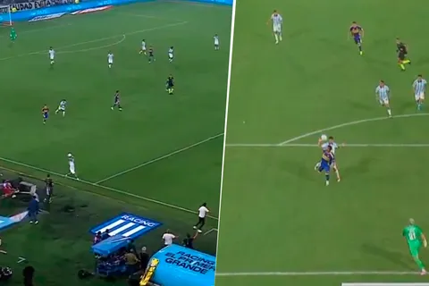 Boca reclamó por dos jugadas en el partido ante Racing: un penal y la jugada previa al primer gol