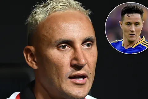El gesto de Keylor Navas con Ander Herrera
