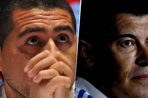 El gesto de Almirón y Riquelme a 24 horas del Superclásico