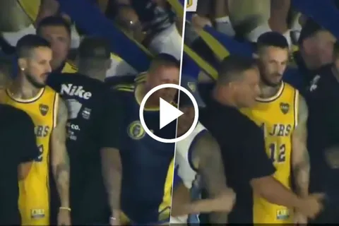 VIDEO | La reacción de Darío Benedetto cuando la hinchada de Boca cantó "Movete, Xeneize, movete"