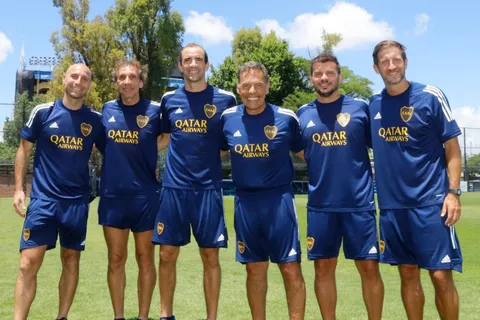 Una salida en el predio: fue PF de Boca durante varios años y ahora se va a una selección de Centroamérica