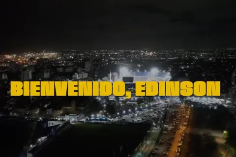 VIDEO | La bienvenida oficial de Boca a Cavani en las redes sociales