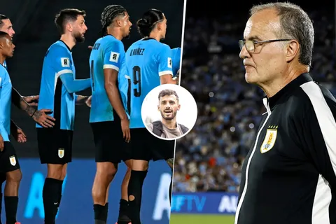 Problemas para Marcelo Saracchi: tensión entre los jugadores de Uruguay y Bielsa