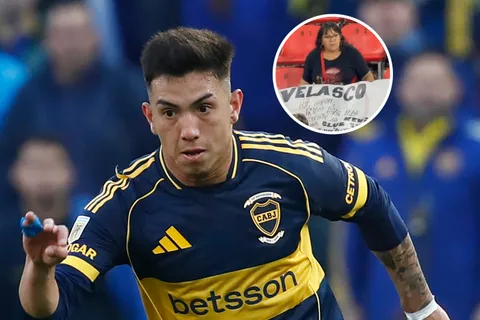 Polémico cartel para Alan Velasco de la hinchada de Independiente: "Te dimos de comer"