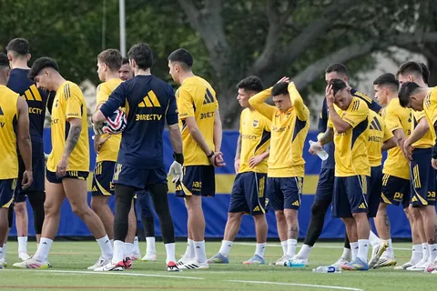 Las últimas novedades sobre el entrenamiento de Boca