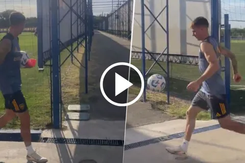 VIDEO | El lujazo de Kevin Zenón en la pretemporada de Boca: desde dónde la metió