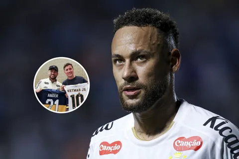 La foto que todos pedían: Neymar posó con la camiseta de Boca