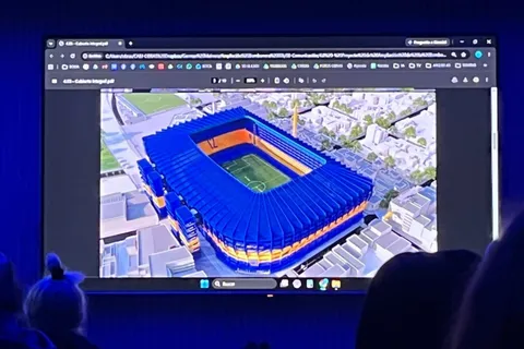 Boca mostró imágenes del proyecto de La Bombonera a sus socios.