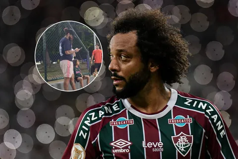La foto viral de Marcelo que causó furor en Brasil a días de la final contra Boca