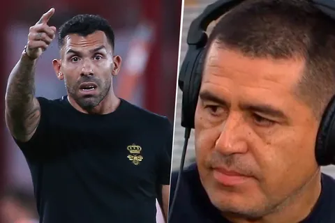Juan Román Riquelme defendió a Tevez por lo hecho con Independiente en la Copa de la Liga 2024