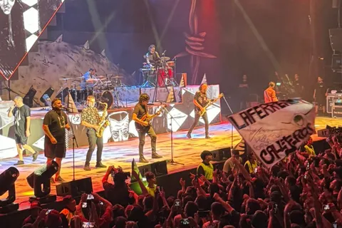 Inesperado momento en el recital de Patricio Fontanet: "Son de Boca en serio, eh"