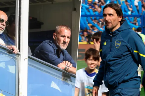 Diego Martínez y un gesto que "hizo ruido" en la dirigencia de Boca: "Lo toman como un mensaje"