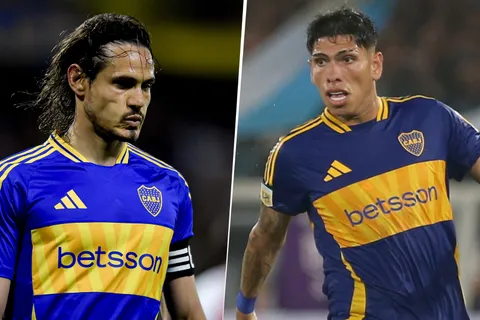 Por qué no juegan Edinson Cavani y Carlos Palacios en Boca vs. Aldosivi por el Torneo Apertura 2025
