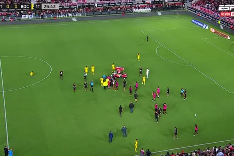 Suspendido el partido entre Boca y Estudiantes por la salud de Altamirano: cómo está el jugador del Pincha