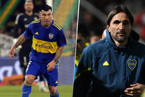 Qué hará Diego Martínez con Gary Medel en Boca cuando se recupere Aaron Anselmino