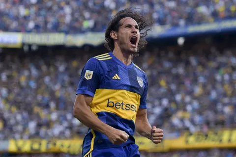 Edinson Cavani en Boca