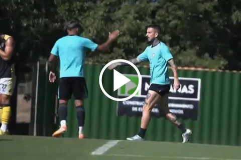 VIDEO | El golazo de Darío Benedetto en su primer amistoso con el Olimpia de Palermo