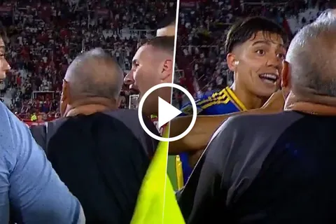 La situación que vivió Zeballos en Boca vs. Huracán