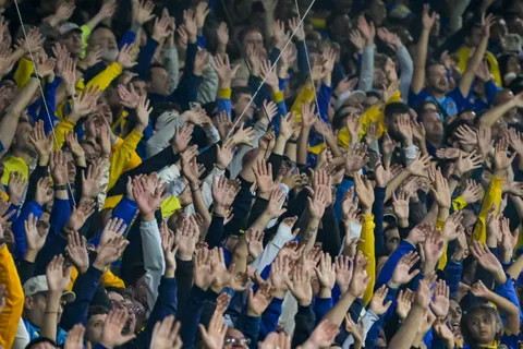 El primer cantito de la hinchada de Boca ni bien terminó el partido ante Estudiantes: "El domingo..."
