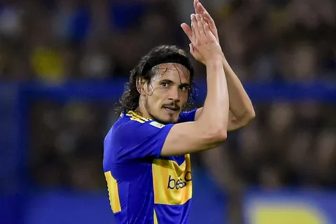 Edinson Cavani en Boca