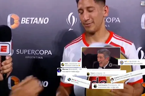 Viral: el regalo que le dieron a Aliendro en River que hizo estallar de risa a los hinchas de Boca