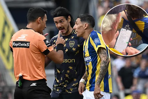 El mensaje de texto en medio de Boca vs. Rosario Central que se volvió viral