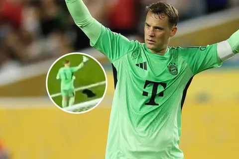 No se vio: el gesto de Manuel Neuer a los hinchas de Boca ni bien terminó el partido con triunfo del Bayern Munich