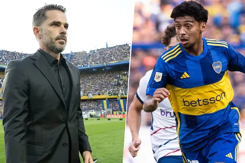 La decisión de Fernando Gago con Cristian Medina en Boca para el partido con Lanús