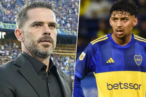 Fernando Gago y Cristian Medina en Boca