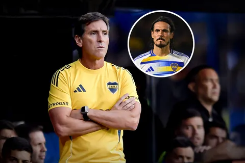 ¿Cavani titular? La sorpresa que prepara Úbeda en Boca para recibir a Racing