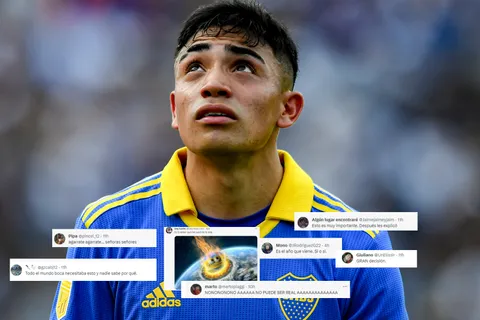 Se confirmó el nuevo dorsal de Luca Langoni y los hinchas de Boca lo compararon con Rodrigo Palacio