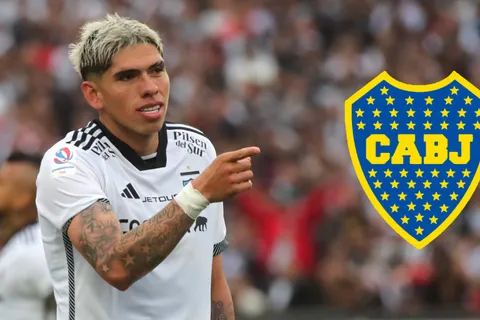 Las fotos virales de Carlos Palacios: con guiños a Boca y hasta con un jugador del club