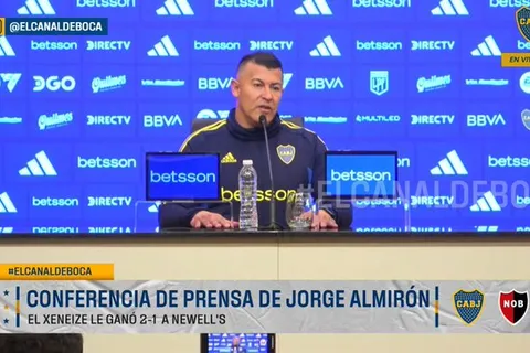 Jorge Almirón, entrenador de Boca