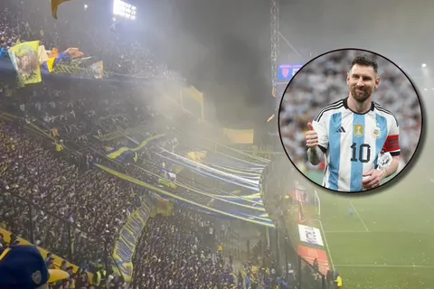“Messi me tenés que perdonar…”: el nuevo hit de la hinchada de Boca en el Homenaje a Riquelme