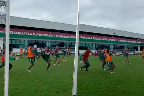 VIDEO | El golazo de Marcelo en la práctica Fluminense que se llenó de comentarios de hinchas de Boca