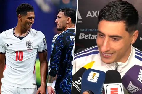 La divertida respuesta de Merentiel sobre el duelo Paredes con Bellingham en el Mundial 2026: "Sabés cómo le pego una patada..."