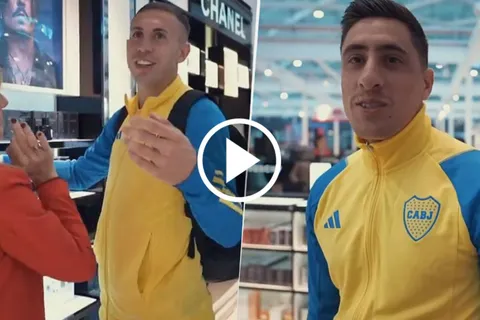 VIDEO | Norberto Briasco y un regalo especial a Miguel Merentiel por su doblete ante River