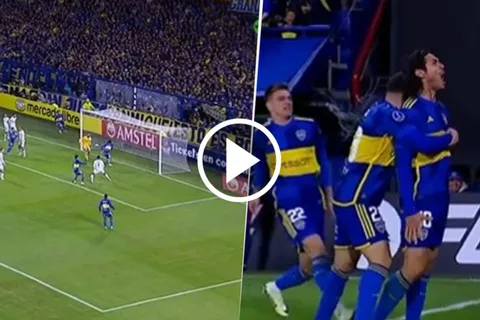VIDEO | Tras una gran jugada, Edinson Cavani marcó un golazo para Boca vs. Fortaleza