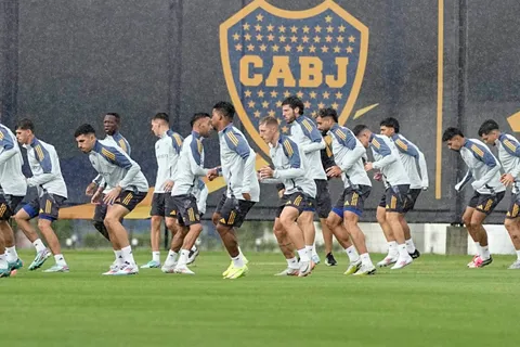 Por qué recién este viernes Boca pudo tener un entrenamiento con el grupo completo