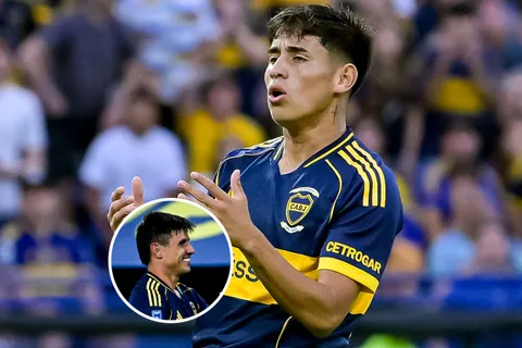 El apodo que le puso Adam Bareiro a Tomás Aranda tras su primer gol con la camiseta de Boca