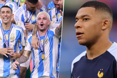 La dedicatoria de la Selección Argentina a Francia y Mbappé