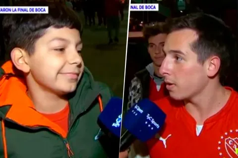 VIDEO | Qué dicen los hinchas de Independiente sobre el Boca-Fluminense: "Es obvio"
