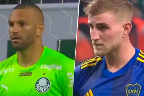 VIDEO | La frase de Valentini al arquero de Palmeiras antes de su penal que volvió locos a los hinchas de Boca