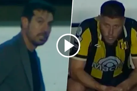 El fuerte enojo de Gracián en el ascenso